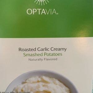 Optavia Roasted Garlic Creamy Smashed Potatoes